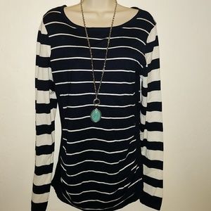 The Limited striped sweater